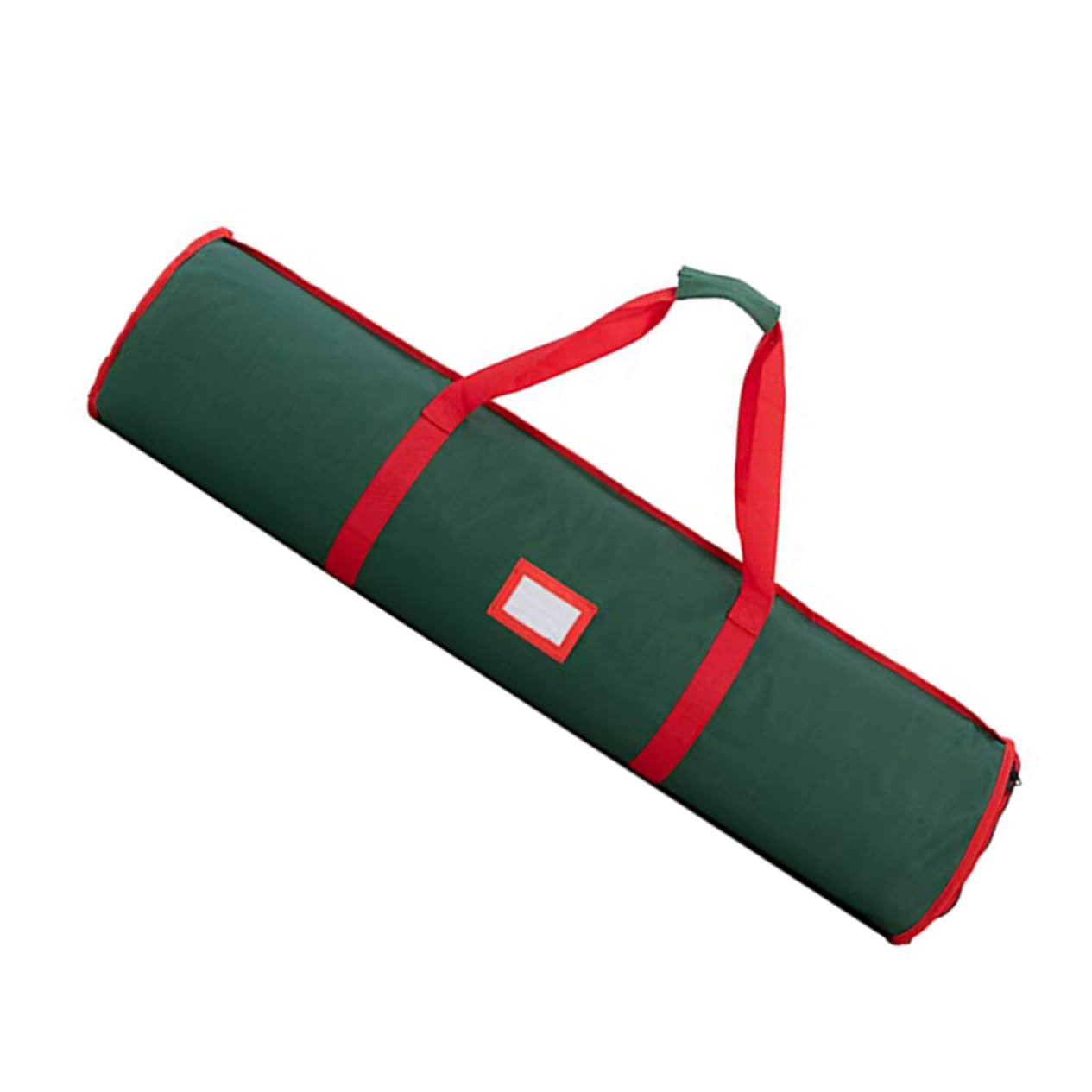 FONDOTIN 600d Oxford Wrapping Paper Storage Box Christmas Wrapping Bag Decorations Organizer Easy to Hang Zipper Closure