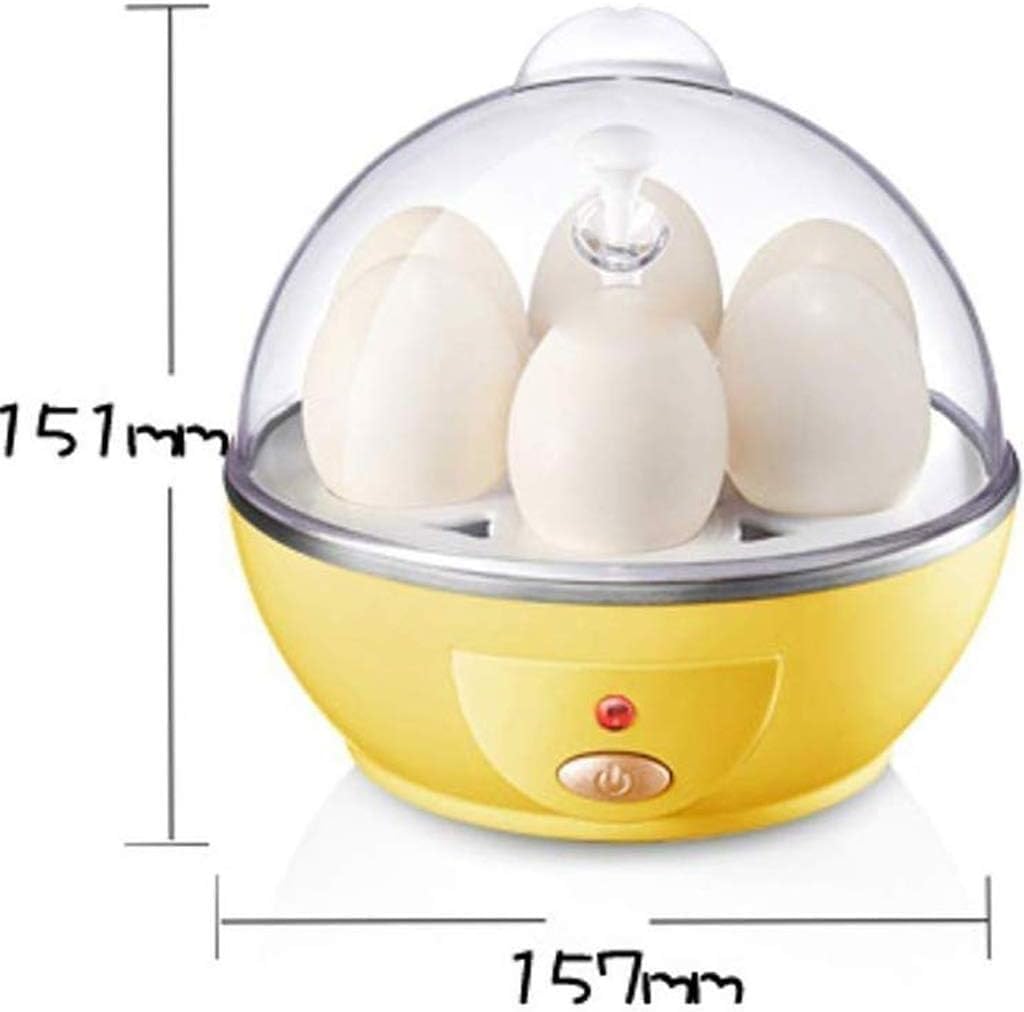Cocedor de huevos eléctrico: capacidad for 6 huevos, vaporizador rápido y cazador furtivo