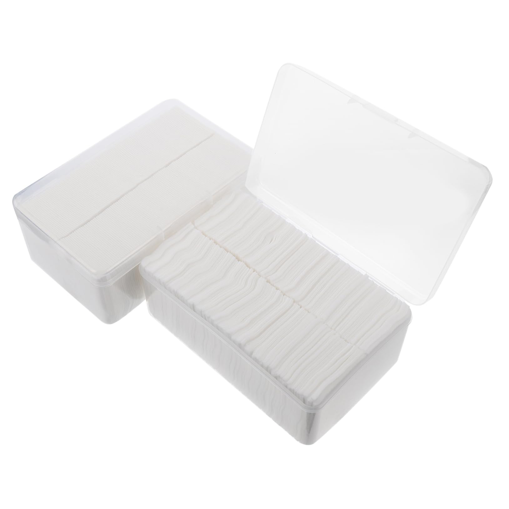 Beatifufu Cosmetic Cotton Rounds Makeup Remover Oil 2000pcs Non-Woven Pads for Face