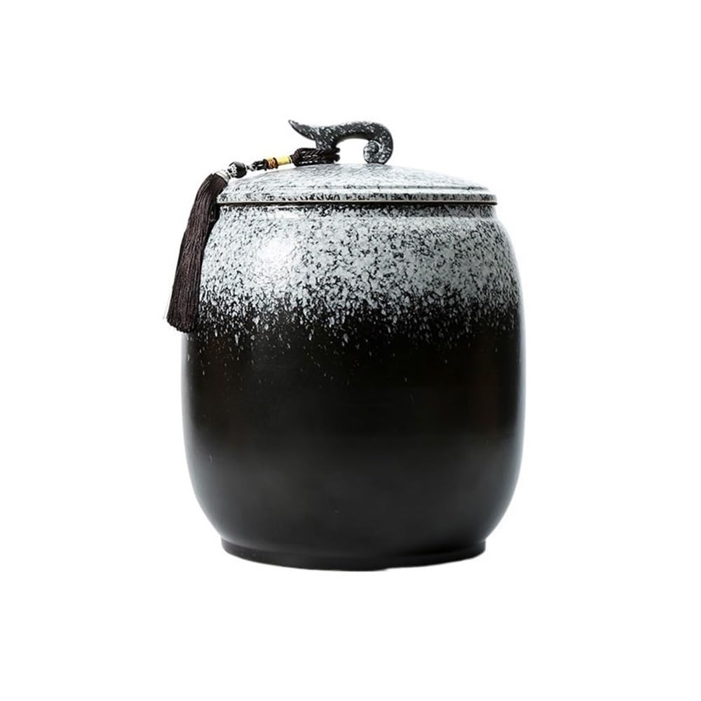 CHENGAIJIAN Tea Canister Kung Fu Tea Sets Large Ceramic Sealing Jar Cake Storage Kitchen Organizer Loose Leaf Canisters
