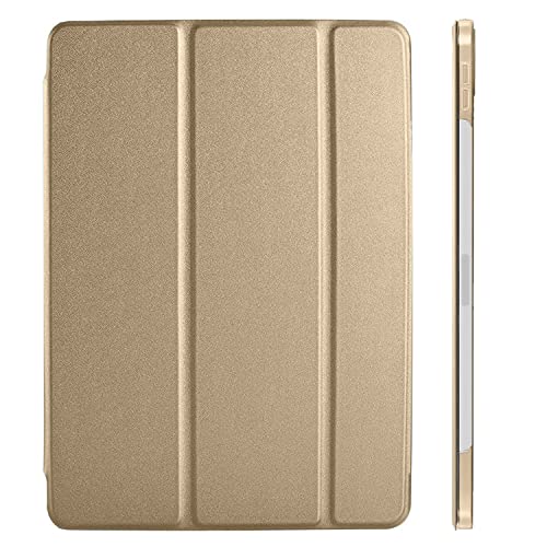 Image of DuraSafe Cases for iPad 8.3 Inch Mini 6th [ Mini 2021 6 Gen ] A2567 A2568 A2569 MK7M3HN /A MLWL3HN /A MK7R3HN /A MK7P3HN /A MLWR3HN /A MK7X3HN /A MK7V3HN /A MK893HN /A MK8E3HN /A Slim Smart PC Cover - Gold