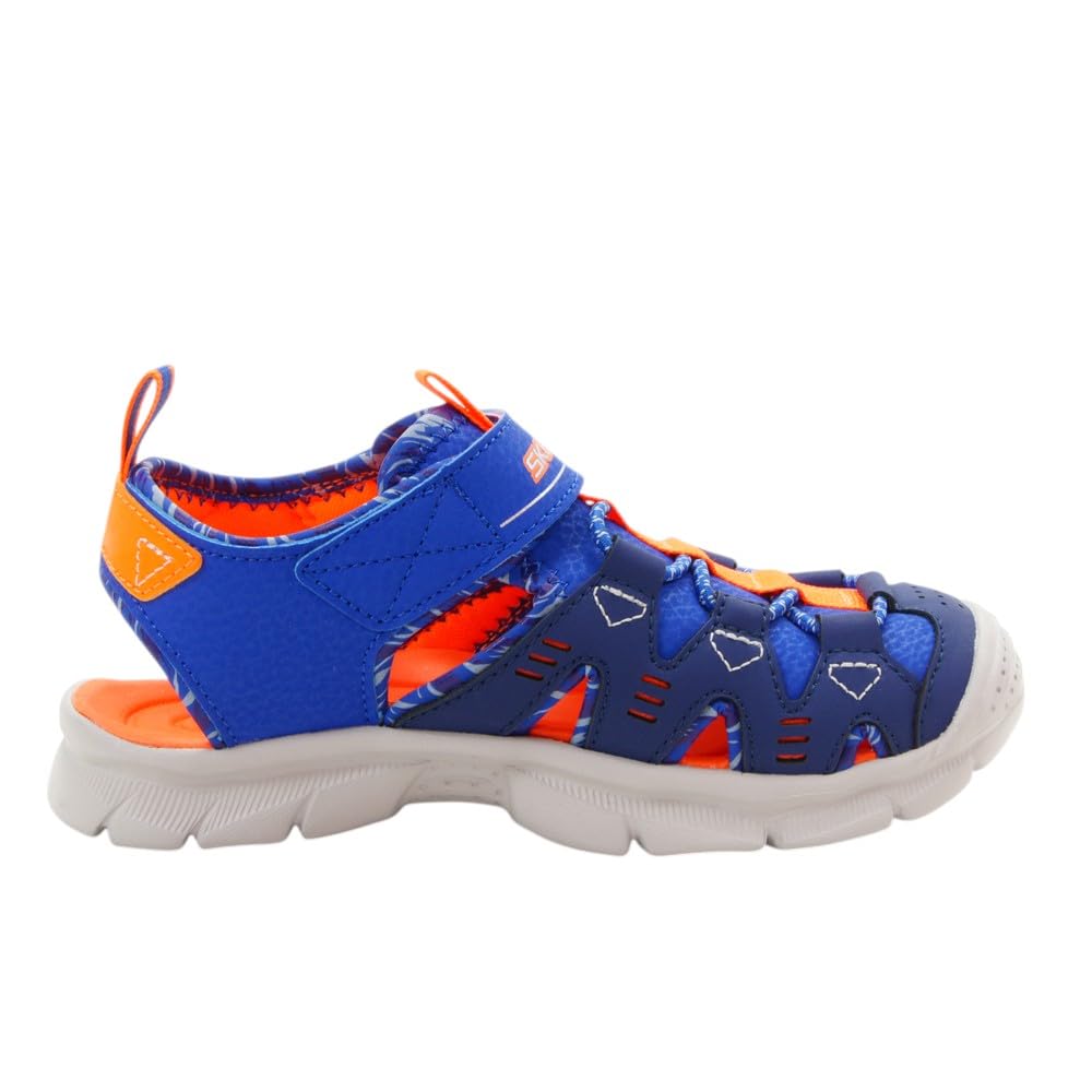 Skechers Sandalias Puntera Cerrada Niños 816 Color: Azul Talla: 32