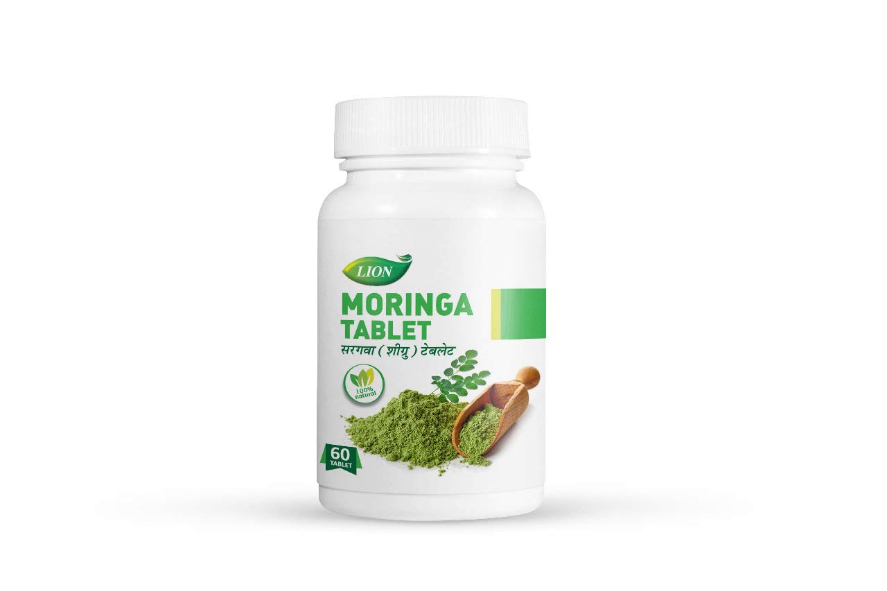 LION Moringa Tablet 60 (Saragava-Shigru) - Pack of 4 with Malshuddhi Vati Sample (B07MGYDSF3) Amazon Price History, Amazon Price Tracker