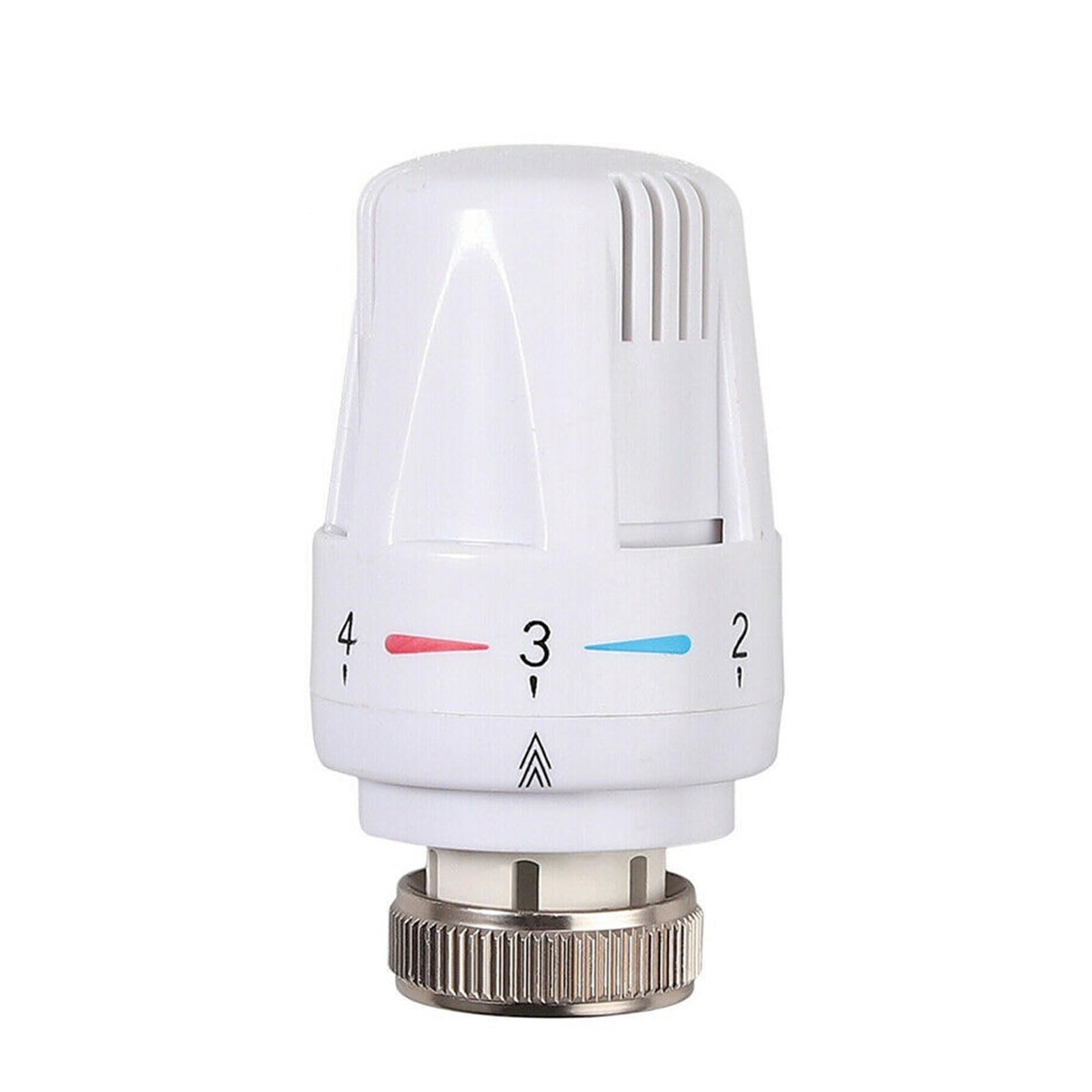 BOLOUY Straight Type Thermostatic Radiator Regulator Water/Floor Heating Temperature Manual Control Head