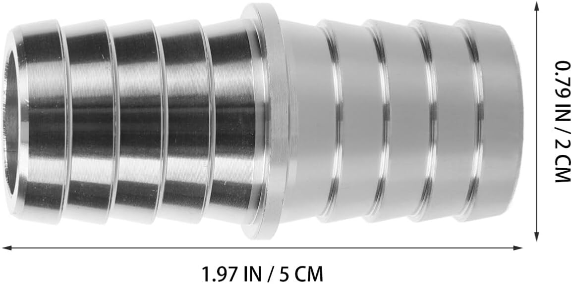 SOLUSTRE Radiator Hose Barb Connector Adapter for Vehicle Cooling System Quick Connect Design Automotive Hose Coupler for Steam Tube Applications