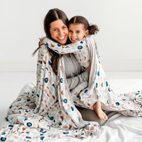 Image of Little Sleepies Cloud Blanket, 65 inch x 85 inch, Oversized, Luna Neutral