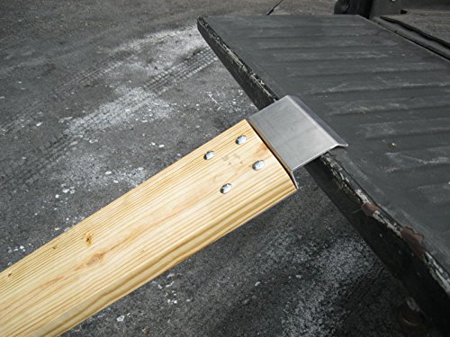 Kit de rampas de carga con placas de aluminio DIY para motos y carretillas miniatura 6