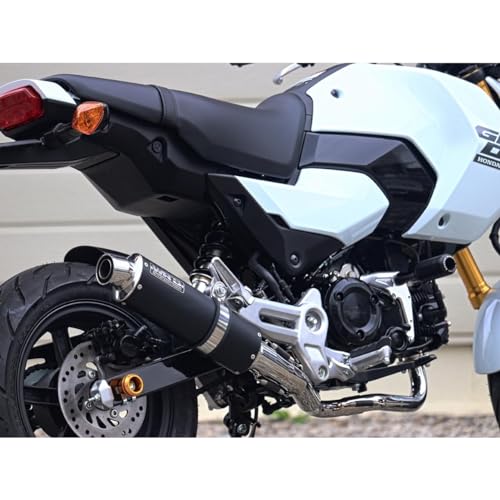 【美品】WR's ショートオーバルマフラー JC92 グロム GROM 51c-nk4FMML.jpg