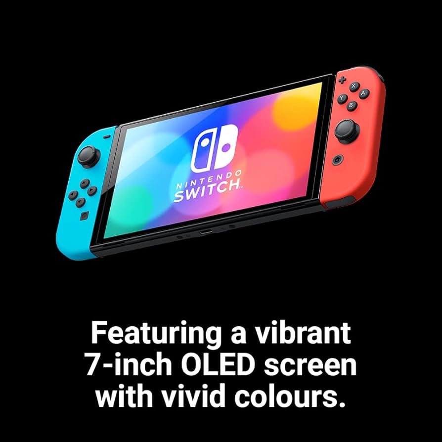 美品Nintendo Switch Neon/Red本体+おまけ3セット Amazon.com: Nintendo Switch (OLED Model) - Neon Blue/Neon