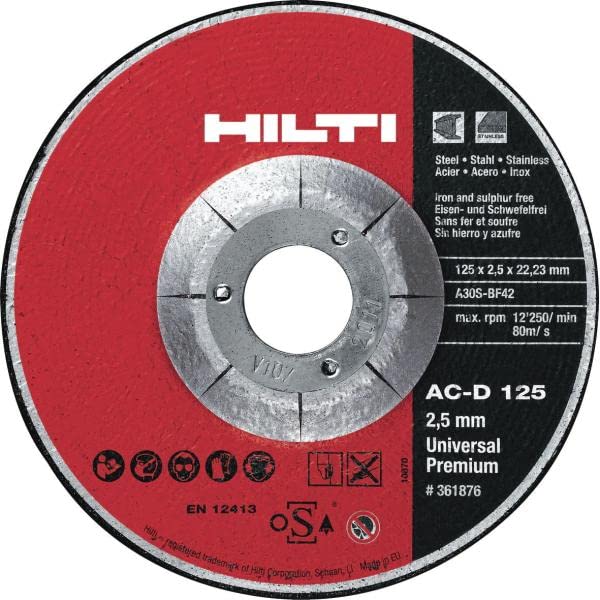 Amazon | HILTI ヒルティ 切断砥石 カッティングディスク AC-D P 180x2 