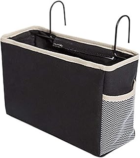 Organizer da appendere al comodino con gancio in ferro, per dormitorio, casa, scuola, letto a castello, telefono, iPad, libro
