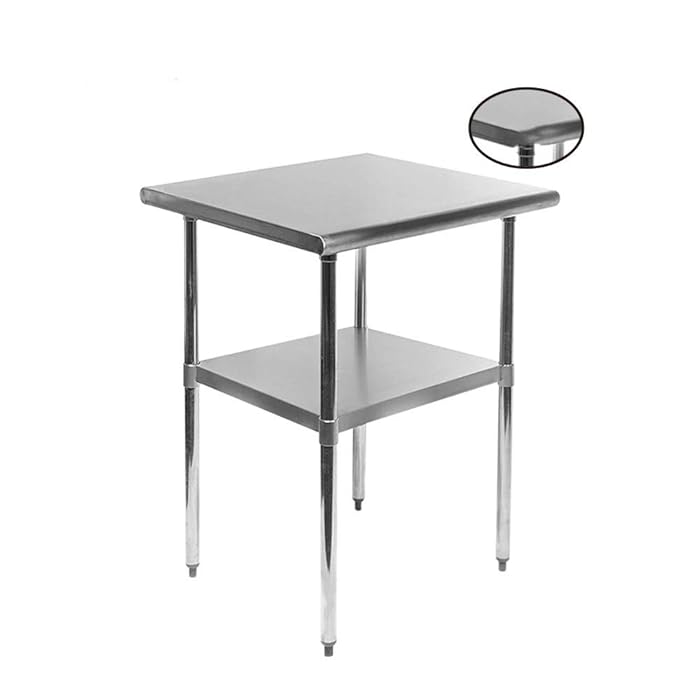 Buy MYOYAY Stainless Steel Work Table 36x24in Commercial Grade Kitchen Metal Worktable with