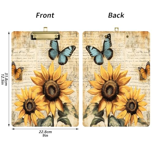 Porte-bloc acrylique transparent format A4 pour bureau et salle de classe - 2