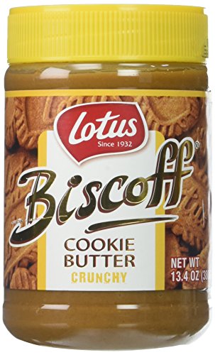 Biscoff Crunchy Cookie Butter Spread 13.4 Ounces (Pack of 2)