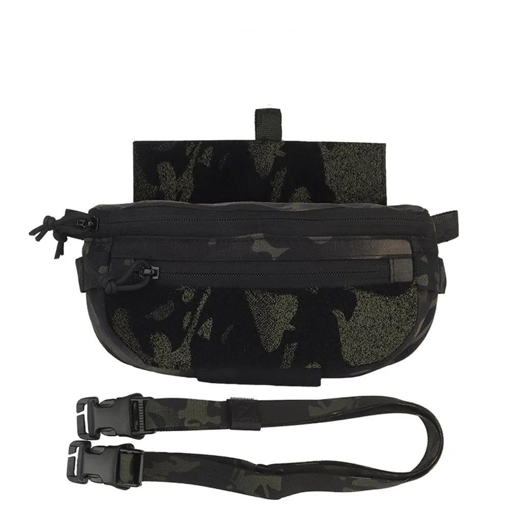 Pochette Tactique Peminkoo – Garrot, Rangement Médical, Banane 2-en-1 – Noir, Multicam, Coyote – 30 X 13 X 7 Cm