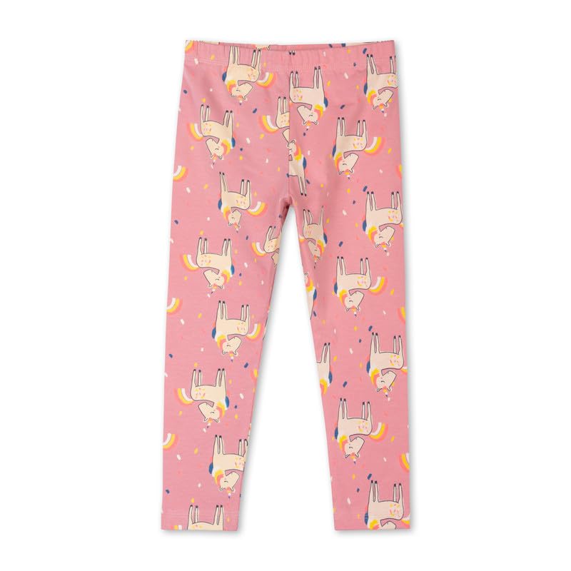Image of ARIEL Cotton Printed Non-Transparent Regular Fit Ankle Length Leggings for Girls