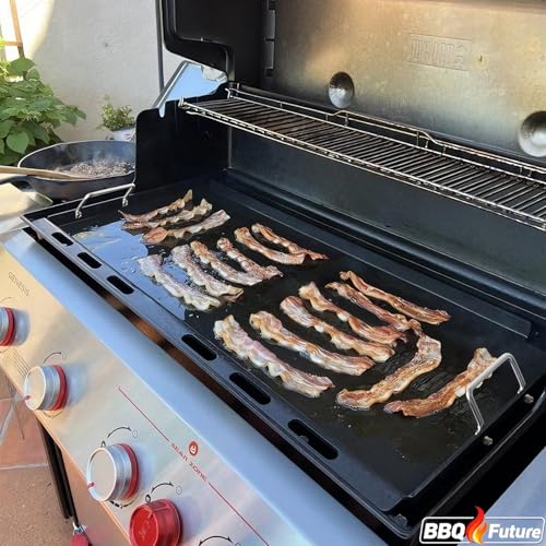 Image of Full Size Griddle Insert for Weber Genesis II 400 Series Gas Grills