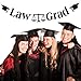 2019 Lawer Congrats Signs Graduation Party Decorations Law Grad Banner Sign Congratulations Bunting Garland Graduation Party Decoration