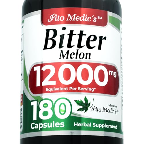 FITO MEDICS Lab | Bitter Melon | Bitter Melon Capsules | 180 Capsules.