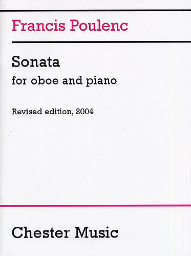 Sonata for Oboe and Piano, 2004