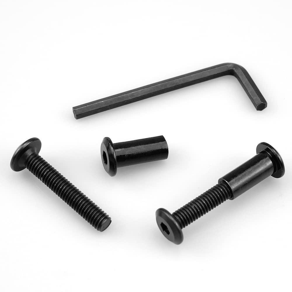 Set Di Dado A Rivetto E Manicotto Per Mobili E Letto - Inserti Filettati In Acciaio Inox Da M2 A M10, Testa Piatta