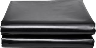 Pond Liner 40x40 Ft, 11.8 Mil HDPE Pond Liners for Outdoor, Reinforced Koi Ponds Liners for Koi Ponds, Garden Fountain, Waterfall, Easy Cutting