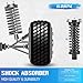 Front Struts Shocks w/Coil Springs Absorber for 2007-2011 Dodge Nitro, 2002-2012 Jeep Liberty, Replace 171577L 171577R, Strut Shock Absorbers Assembly 2003 2004 2005 2006 2008 2009 2010