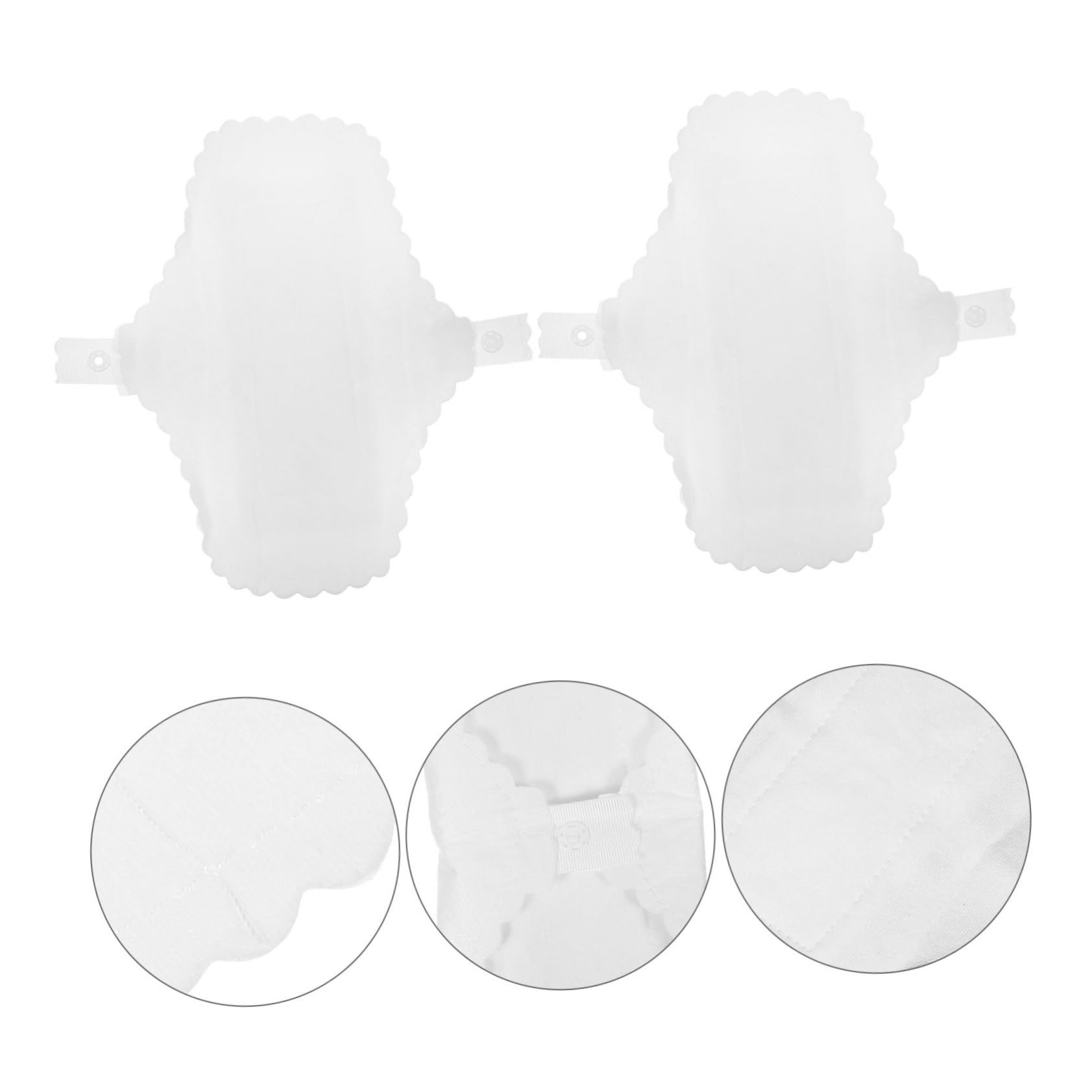 3er-set Wiederverwendbare Slipeinlagen Für Damen Und Mädchen Menstruationsbinden Knopf-baumwollservietten Für Die Periode Auslaufsicher Als Geburtstagsgeschenk 10 Stück X 3