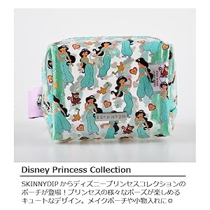 Amazon.co.jp: [Skinnydip] ポーチ Drop3 ジャスミン アラジン