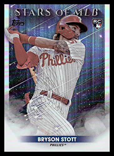 2022 Topps Update Stars of MLB #SMLB-83 Bryson Stott RC- ROOKIE CARD Philadelphia Phillies NM-MT