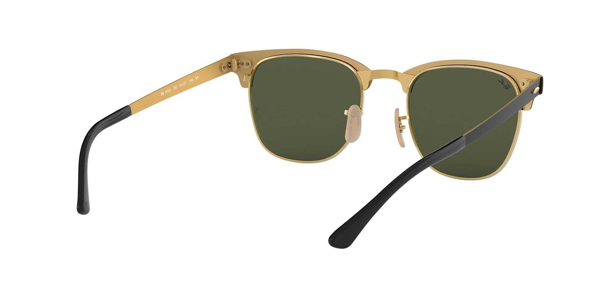 Ray-Ban 0RB3716 クラブマスターメタル Ray-Ban RB3716 Clubmaster Metal Sunglasses | LensCrafters