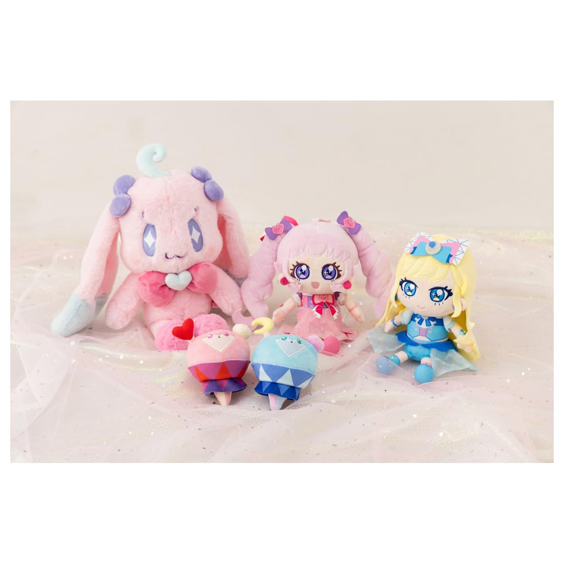 Amazon.co.jp: ひみつのアイプリ ぬいぐるみ プリうさムギちゃん 
