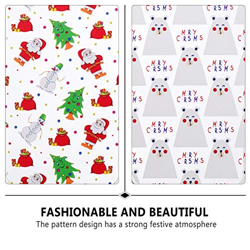 ULTECHNOVO Natal Telefone Shell Tpu Clear Xmas Tree Santa Cartoon Capa Protetora de Telefone CompatÃ