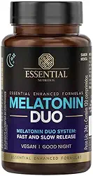 Melatonina Duo 120Caps sabor Menta - Essential Nutrition