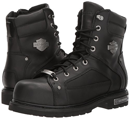 HARLEY-DAVIDSON FOOTWEAR Men's Abercorn CT Industrial Boot, Black, 13 Medium US