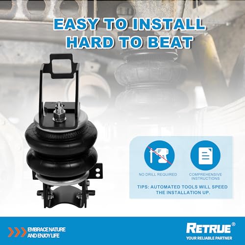 Image of RETRUE Rear Air Bags Suspension Kit for 1999-2004 2008-2010 Ford F250 F350