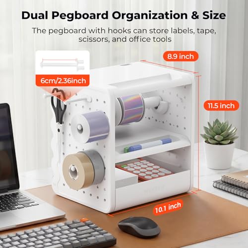 Báscula de envío precisa 66 lb con organizador de escritorio miniatura 7