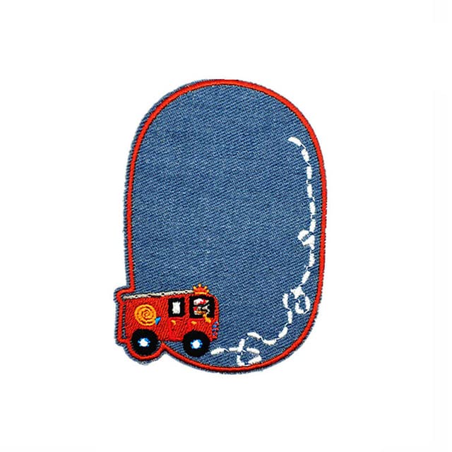 Pz Cucito Riparazione Gomito Ginocchio Toppe Ferro Sulla Toppa Per Abbigliamento Jeans Strisce Adesivi Distintivo Ricamato Bambini Panno-10