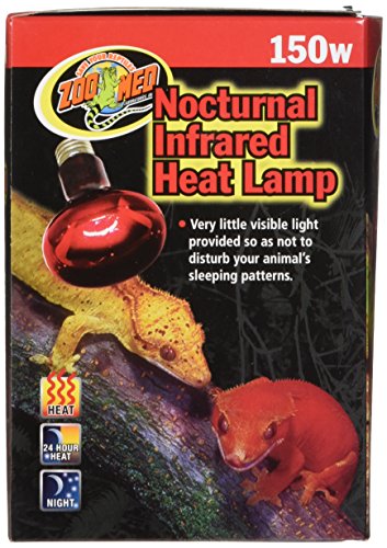 Image of Zoo Med Nocturnal Infrared Heat Lamp 150 Watts (Pack of 2)
