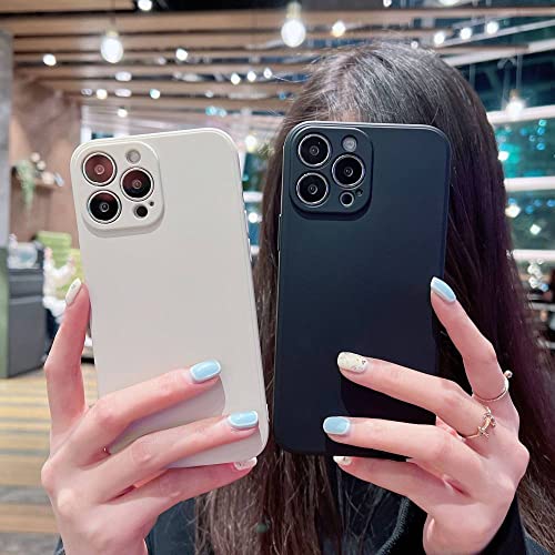 Coque en silicone liquide marron BSAPP pour iPhone 11 Pro