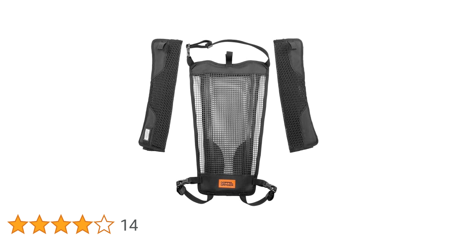 DOPPELGANGER - 専用 Amazon.co.jp: [DOPPELGANGER] メッシュパッドセット 背肩シート