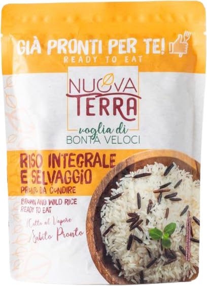  Le Bontà, Riso selvaggio integrale pronto da condire, 250 g