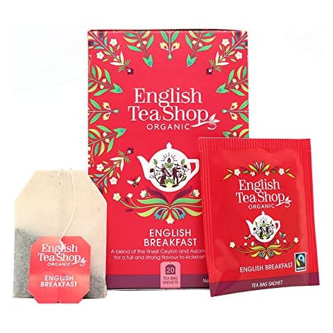 English Tea Shop Organic Breakfast Tea Sachets Cover