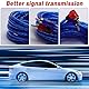 10GA Auto Verstärker Kabelsatz Kfz Verstärker Kabelsatz Anschluss Set Verstärker Endstufe Kabel 1500w Car Audio Wire 4,5 m Stromkabel Endstufen Anschluss Kabelsatz installieren Verbinder Set