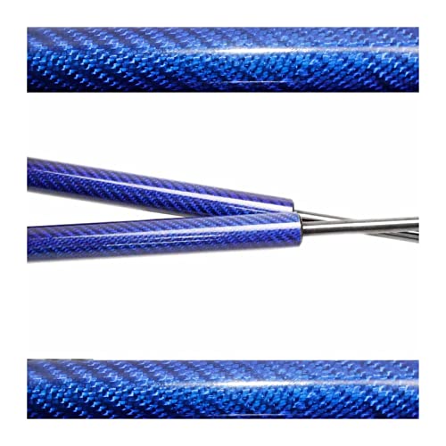 Amortiguador Para Toyota Para Echo Hatchback 2003-2005 Hatch Boot Back Auto Gas Spring Struts Prop Lift Support 503mm Resortes Gas Maletero (Color : Blue carbon fiber)
