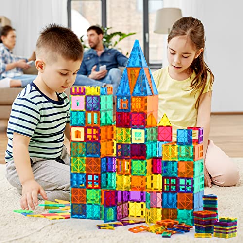 image for Anbalulu Magnetic Building Tiles,Magnet Building Set,Magnetic Blocks, 