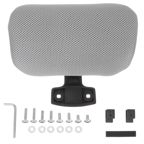 TOYANDONA Cojín Ergonomico para Silla de Oficina Soporte Cervical Ajustable Almohada para Cabeza y Cuello Compatible con Sillas de Escritorio para Mayor Comodidad y Protección