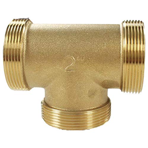 Raccord laiton à visser - Té Laiton Mâle 2" (50/60) -