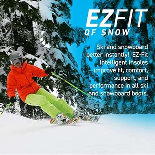 Plantillas para botas de esquí y snowboard EZFit QF tamaño X-Large miniatura 5