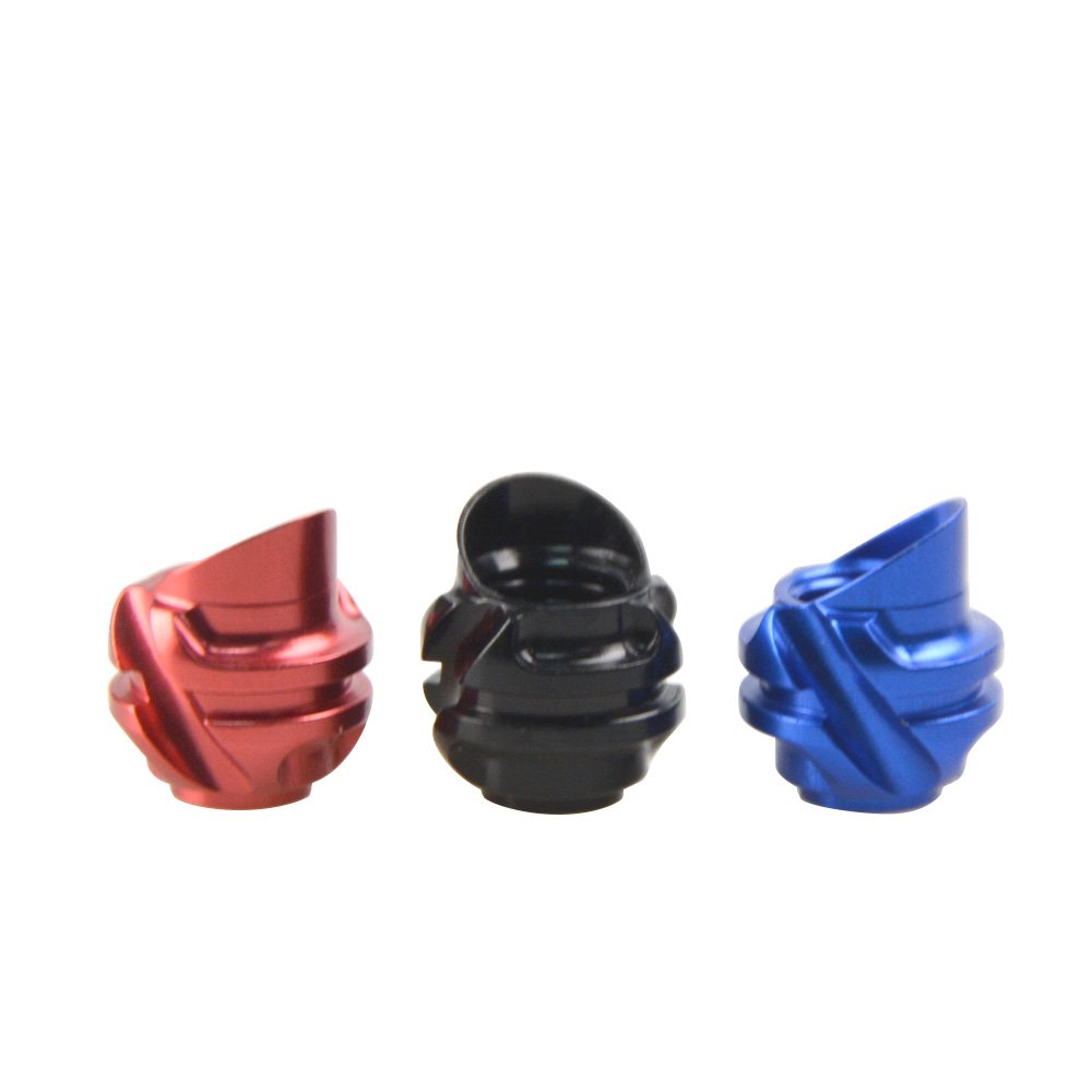 Peep Sight da tiro con l'arco per arco compound Nucleo interno intercambiabile in lega di alluminio con visiera Peep Hoody Arco compound